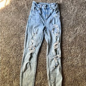 American Eagle Light Wash Jeans